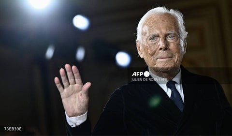 El diseñador Giorgio Armani fallece a los 91 años