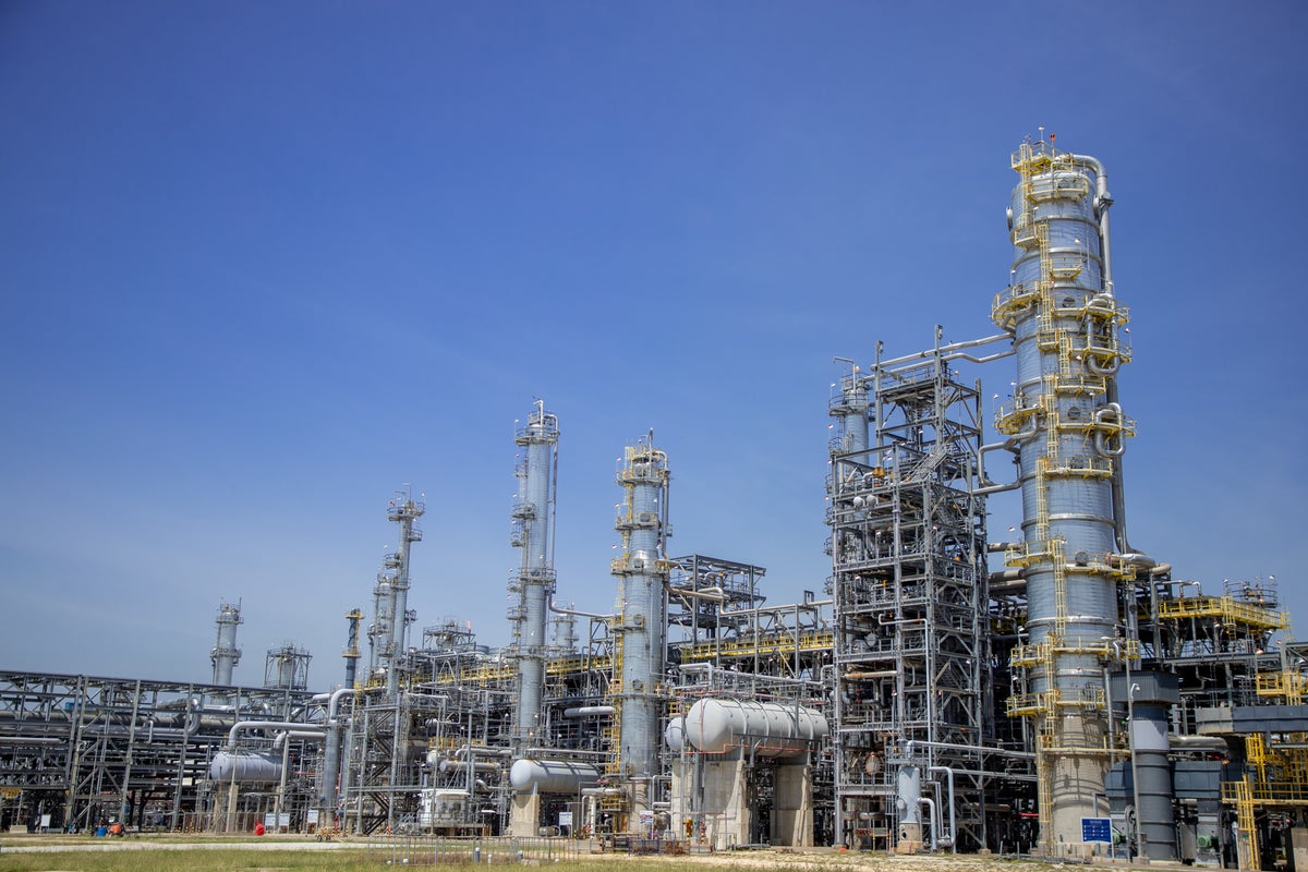 Imagen de la refinería de Cartagena