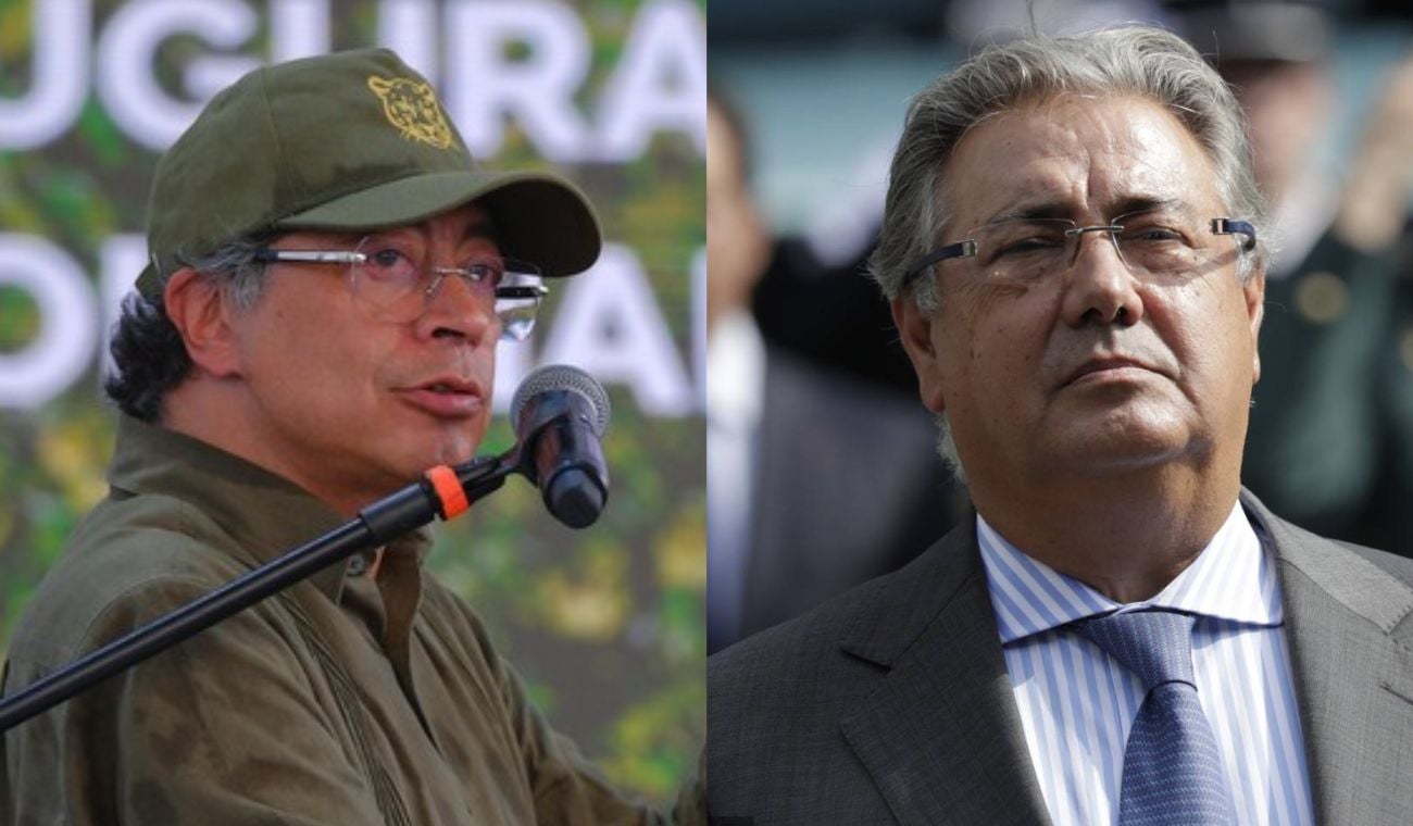 Gustavo Petro y Juan Ignacio Zoido Álvarez