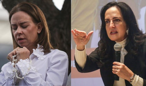 María Claudia Tarazona y María Fernanda Cabal