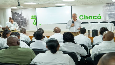 Ministro de salud en visita al departamento de Chocó