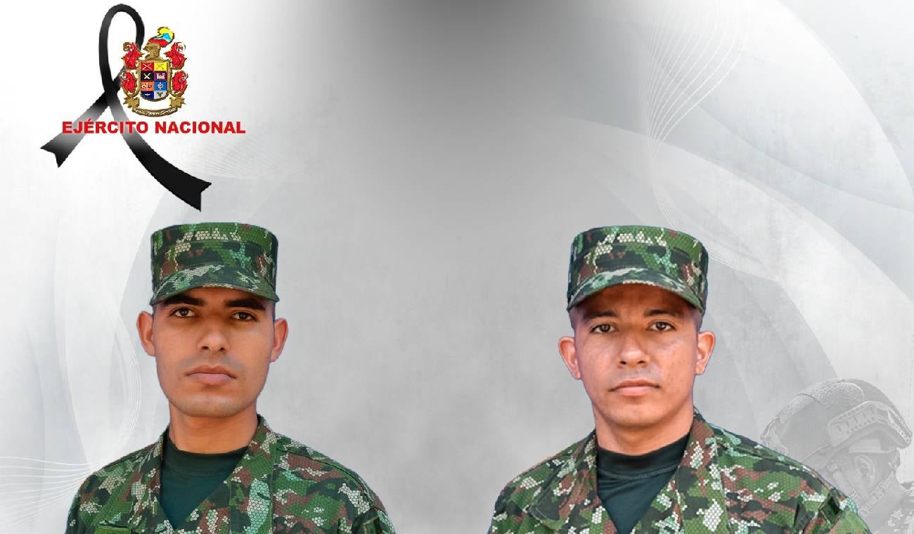 Dos soldados mueren en ataques - drones - Bolívar.