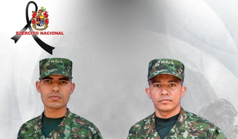 Dos soldados mueren en ataques - drones - Bolívar.