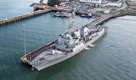 Otro buque destructor del ejército de Estados Unidos está en Panamá