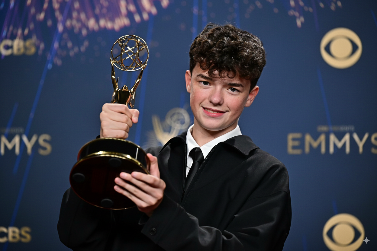 Owen Cooper se alzó como el actor más joven en ganar un Emmy