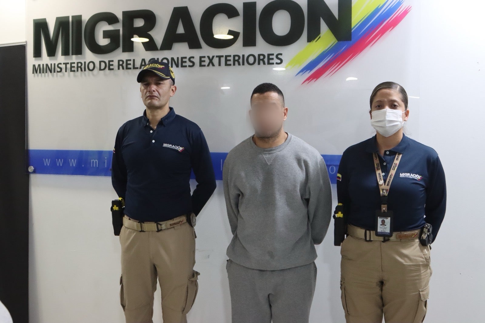 Capturado, migración colombia, interpol