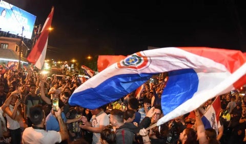 Protestas en Paraguay contra corrupción y Gobierno Peña