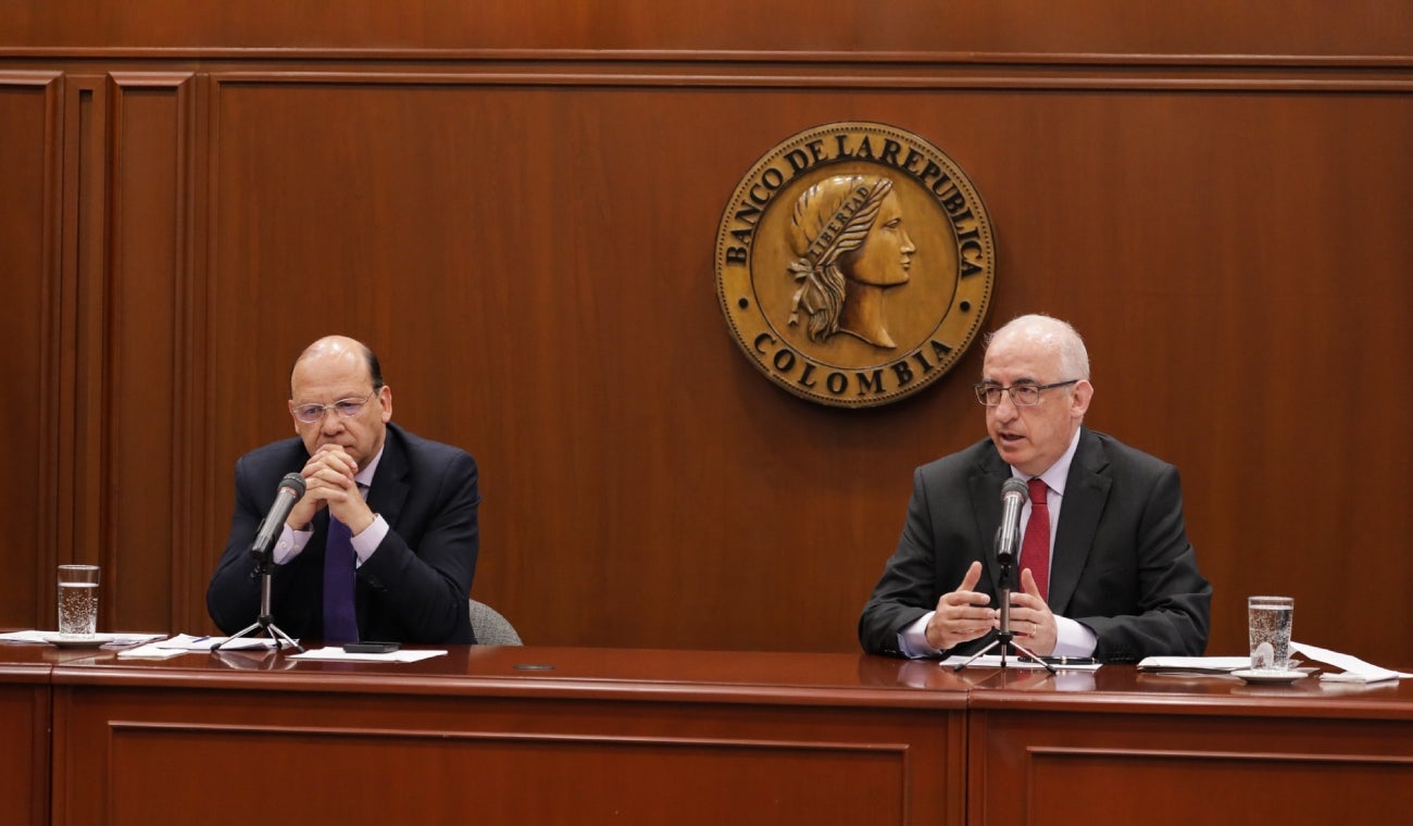 Ministro de Hacienda y gerente del Banco de la República