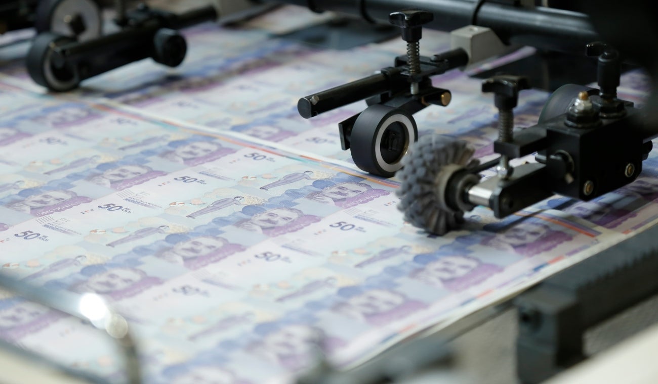 Billetes colombianos
