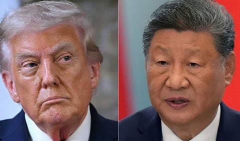 Donald Trump y Xi Jinping