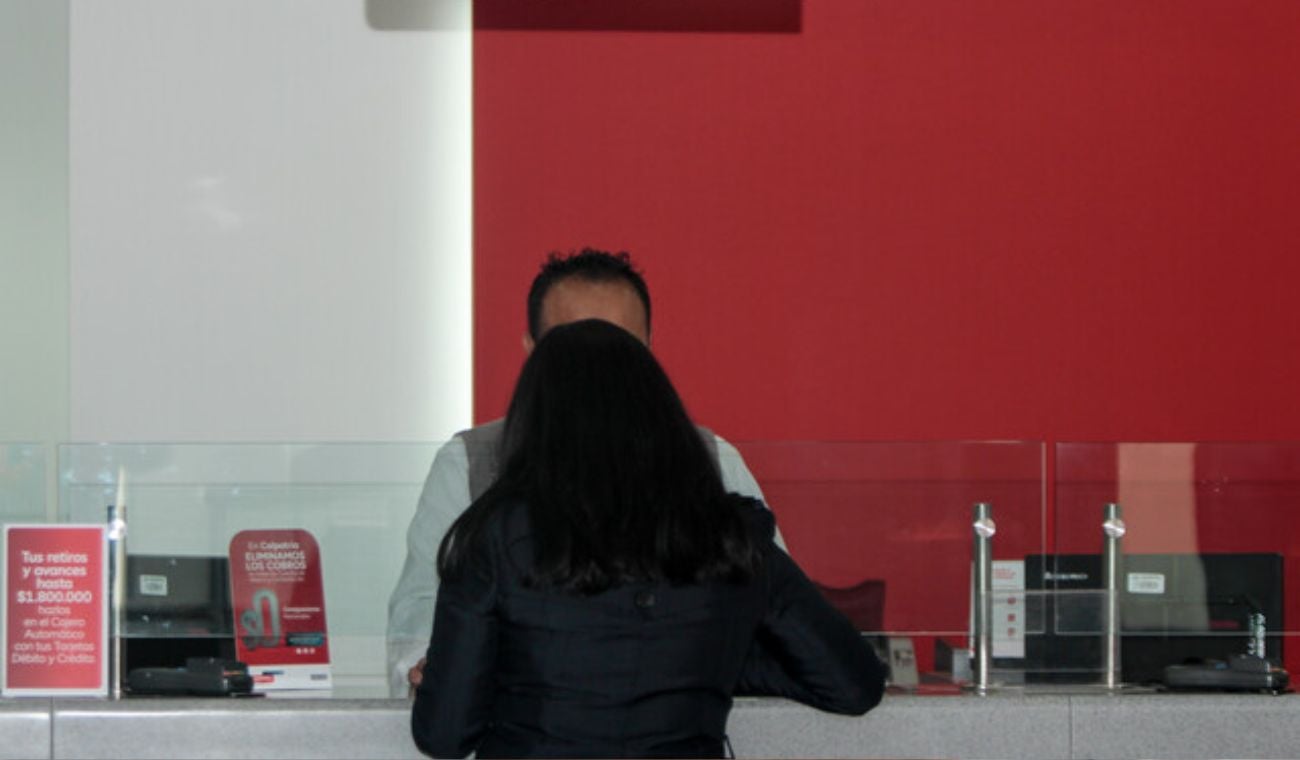 Retiros en oficinas bancarias