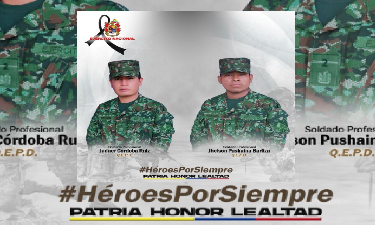 Soldados asesinados