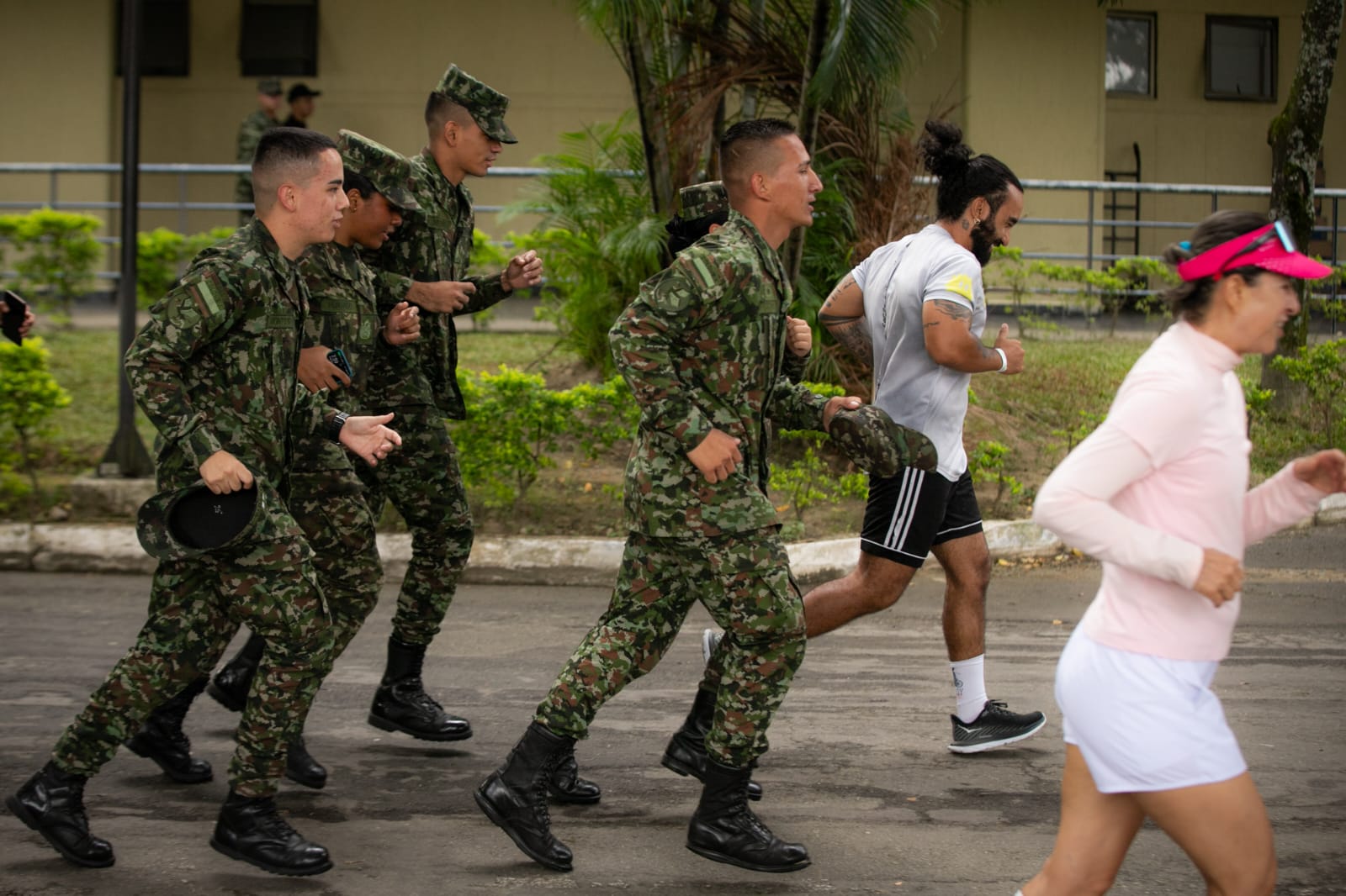 Carrera "Nuestro Compromiso es Colombia" en apoyo a heridos en combate.