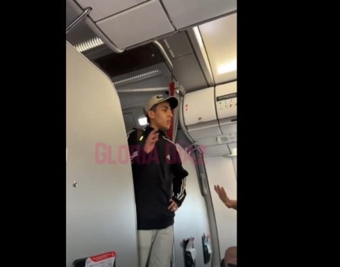 Este hombre causó pánico en el aeropuerto internacional Palonegro de Lebrija, Santander.