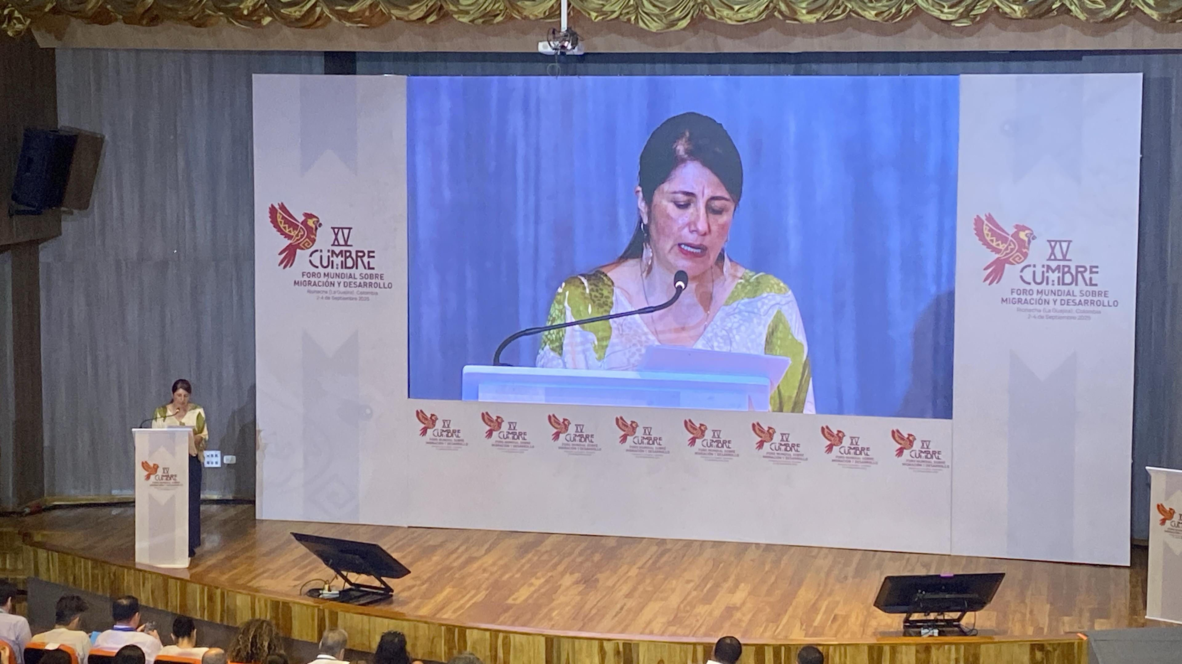 Foro Mundial de Migración y Desarrollo.