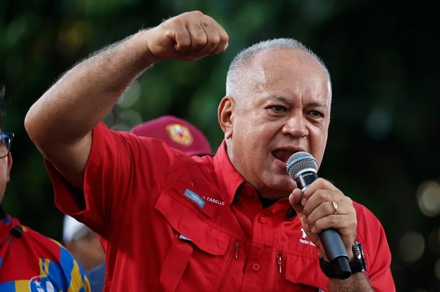 Diosdado Cabello, número dos del chavismo.