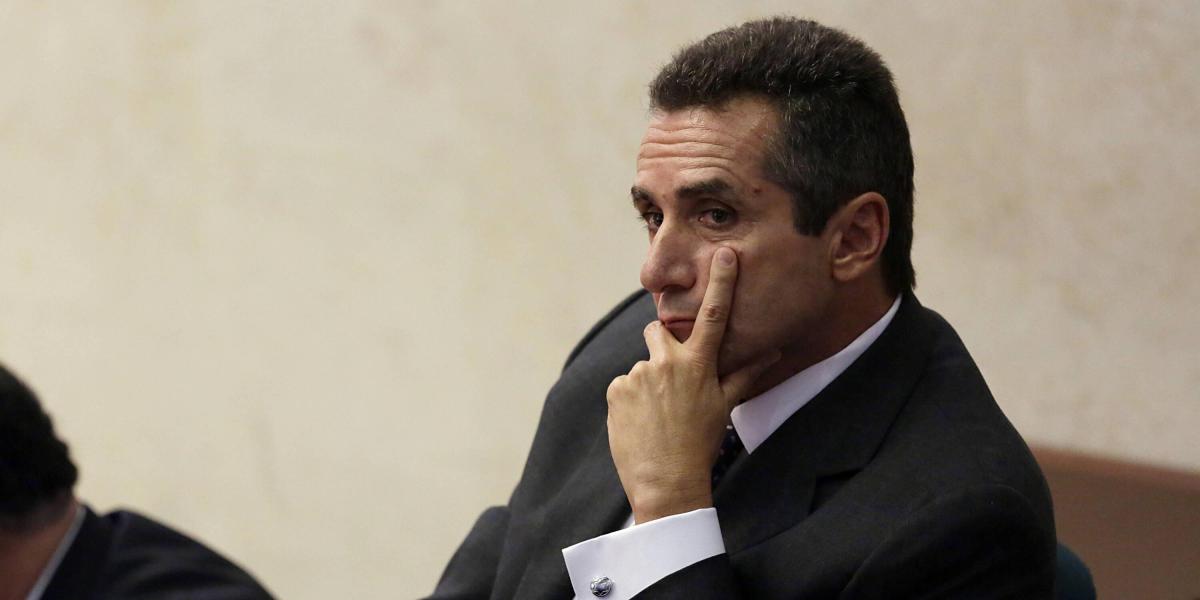 Bernardo Moreno, exsecretario de Álvaro Uribe, en una audiencia ante la Corte Suprema de Justicia.