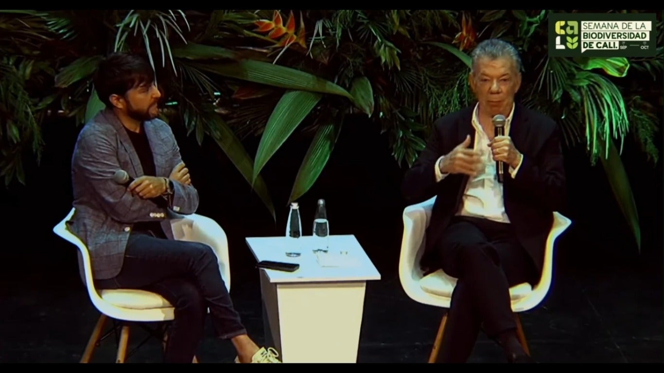 Juan Manuel Santos en la Semana de la Biodiversidad en Cali