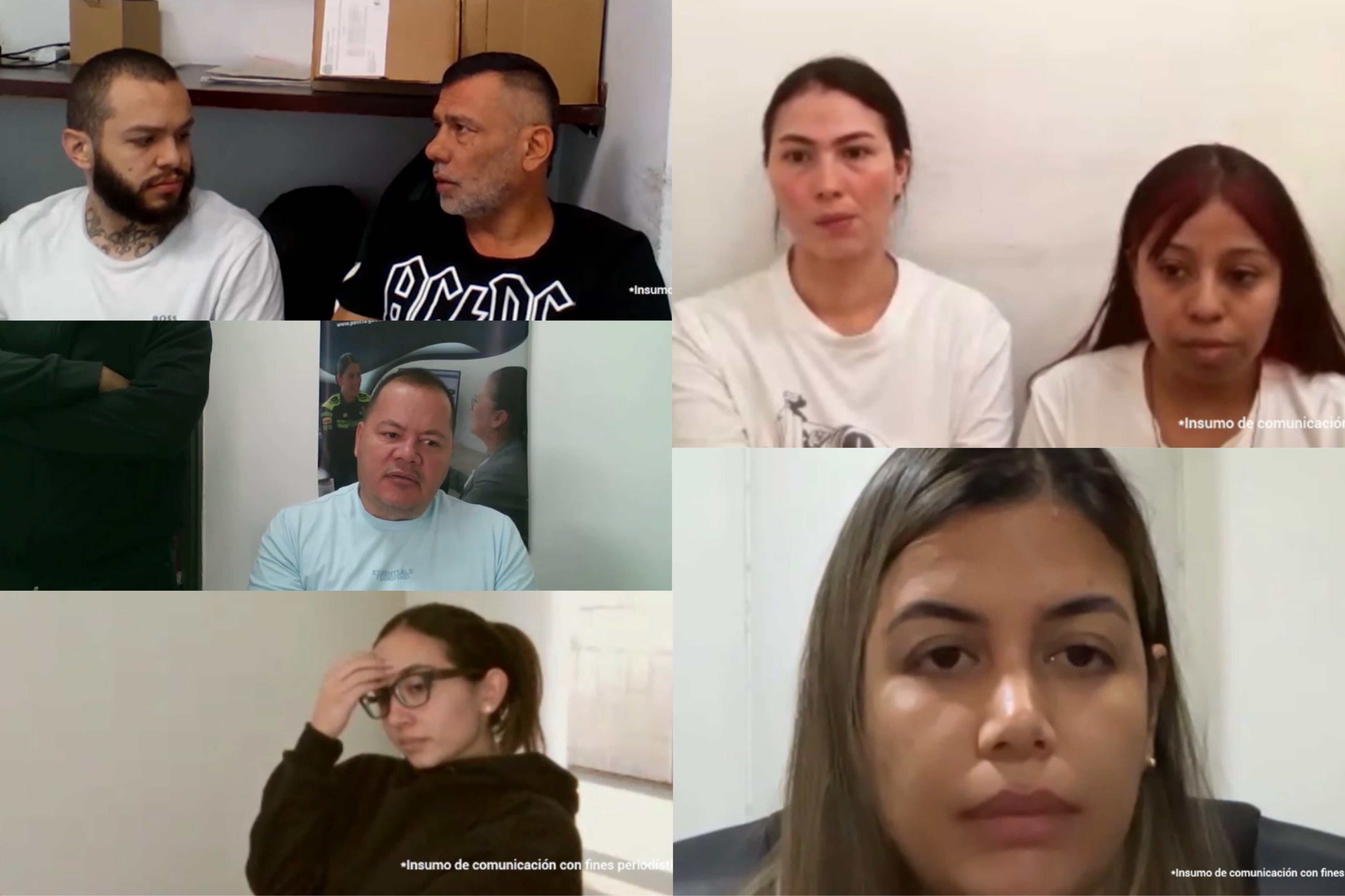 Capturados, 9 personas, trata de personas