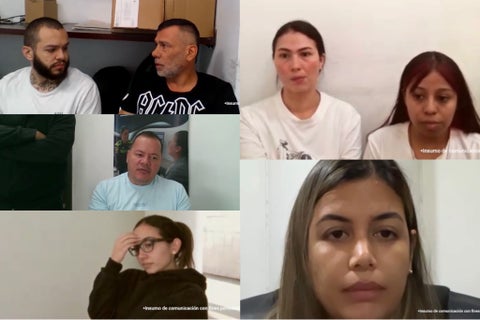 Capturados, 9 personas, trata de personas