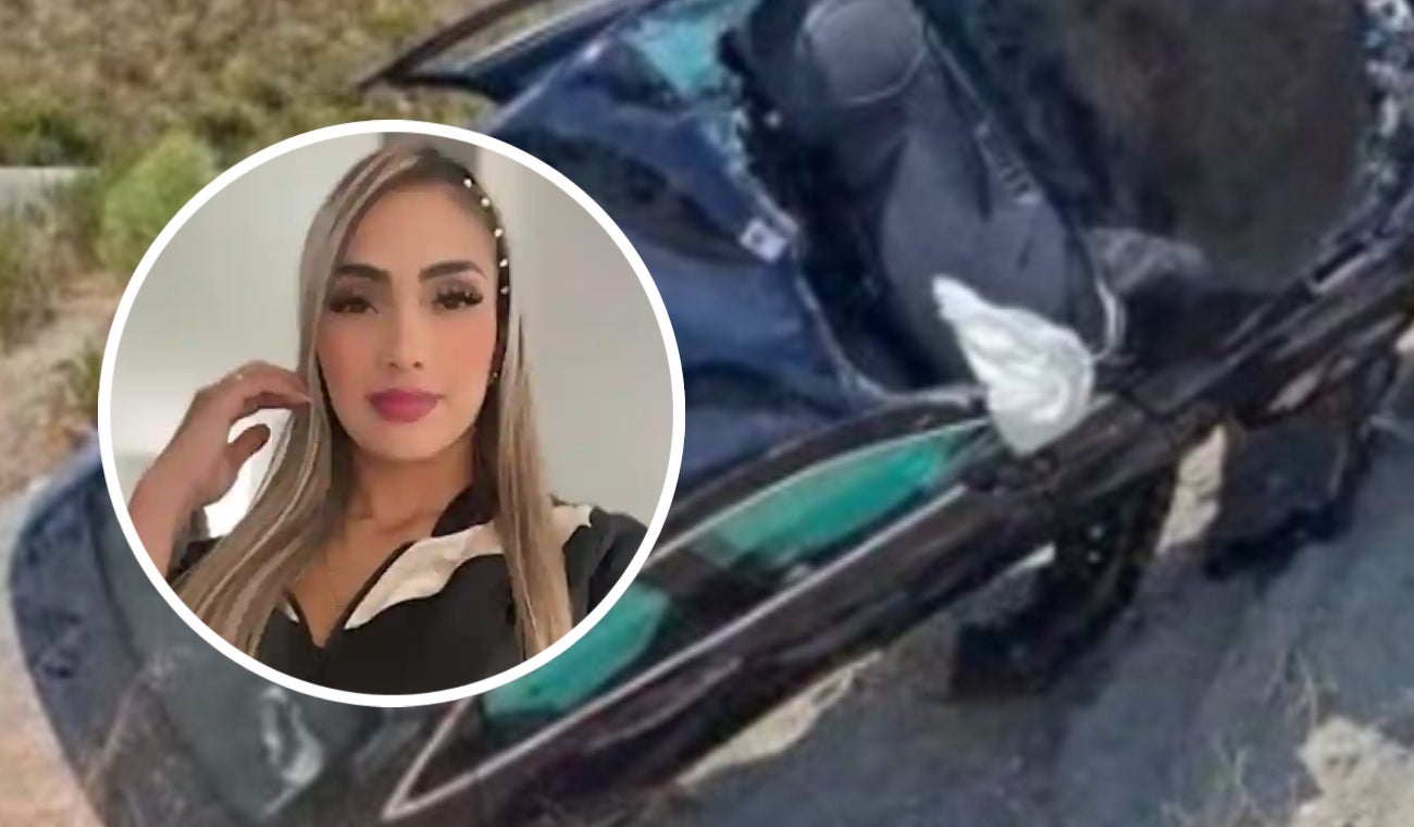 Astrid Piedrahita accidentada en Turquía
