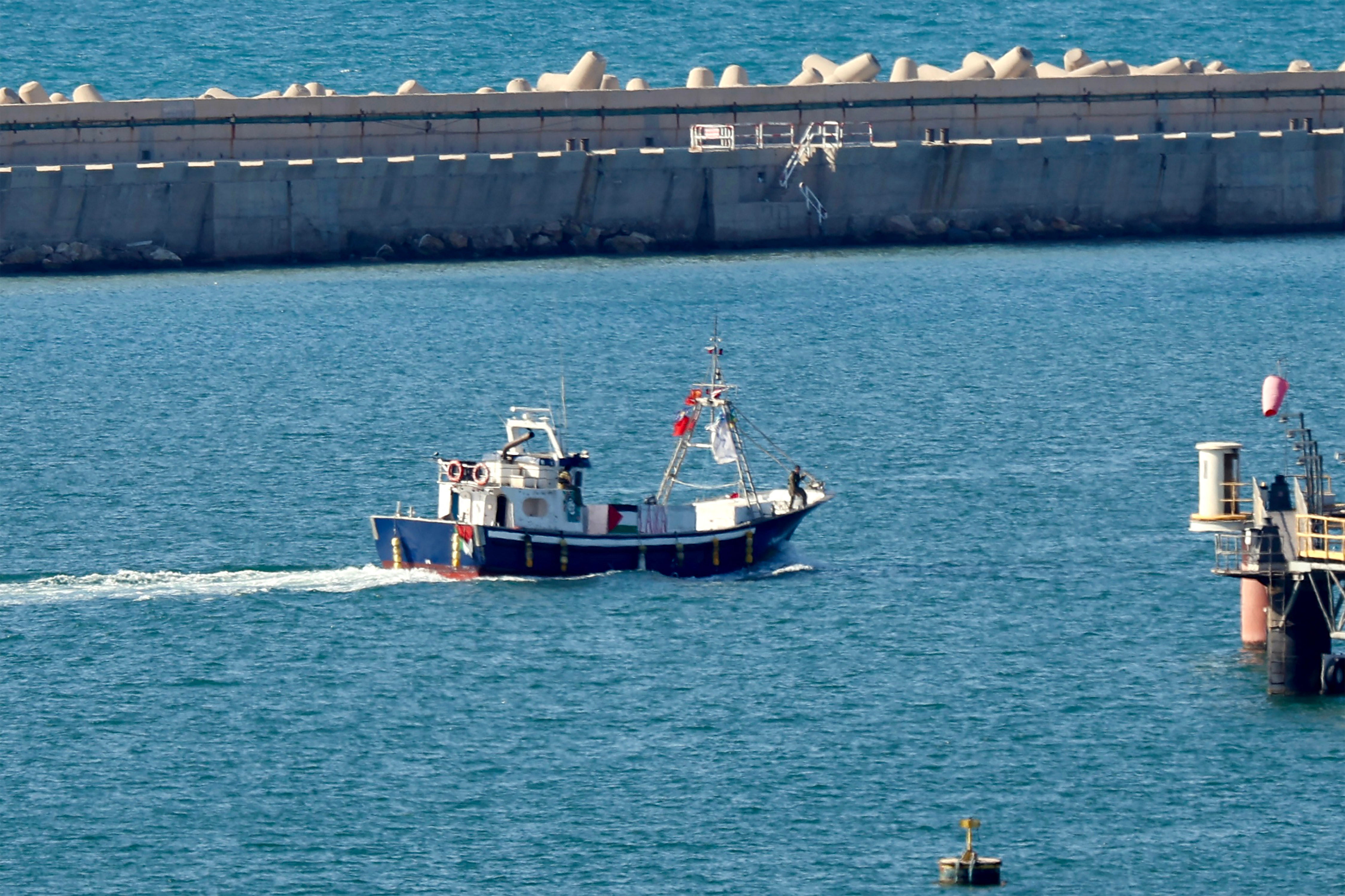 Israel intercepta un barco de la flotilla Sumud