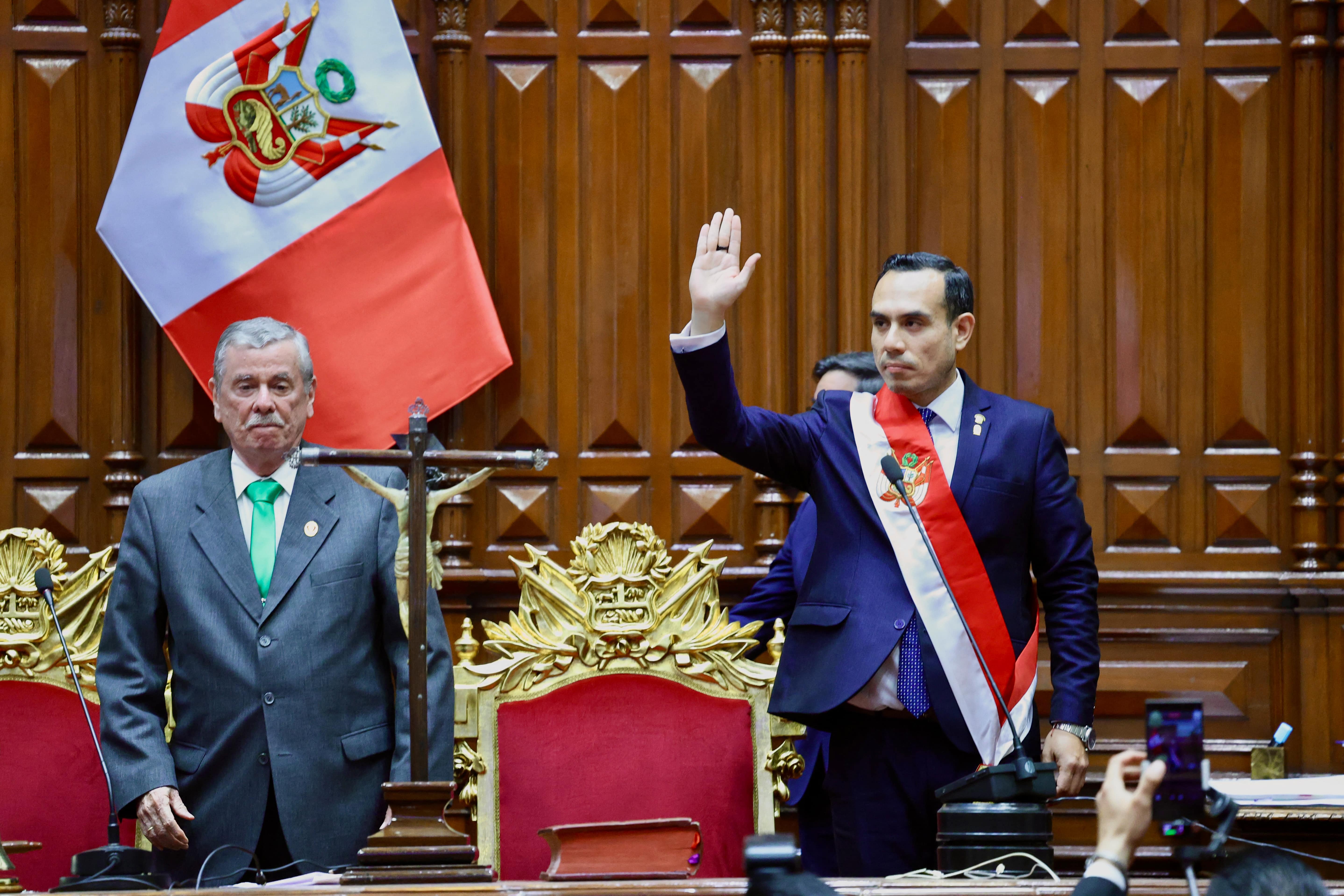 José Jerí, presidente del Perú