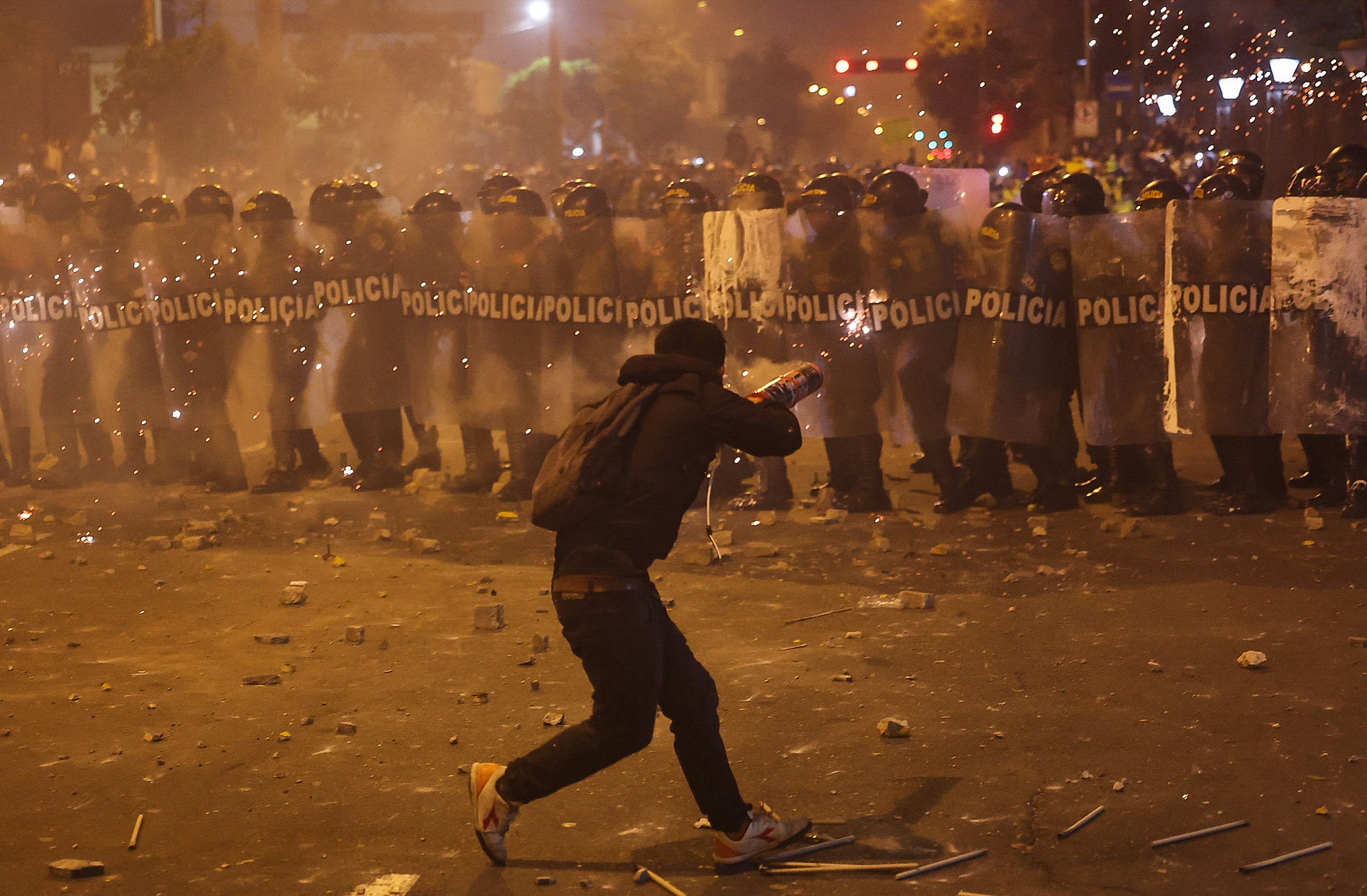 Protestas en Perú