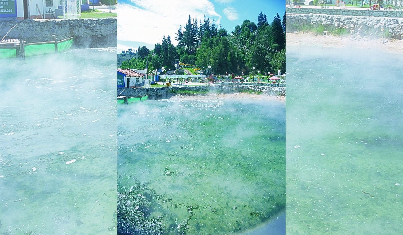 Aguas termales en Paipa