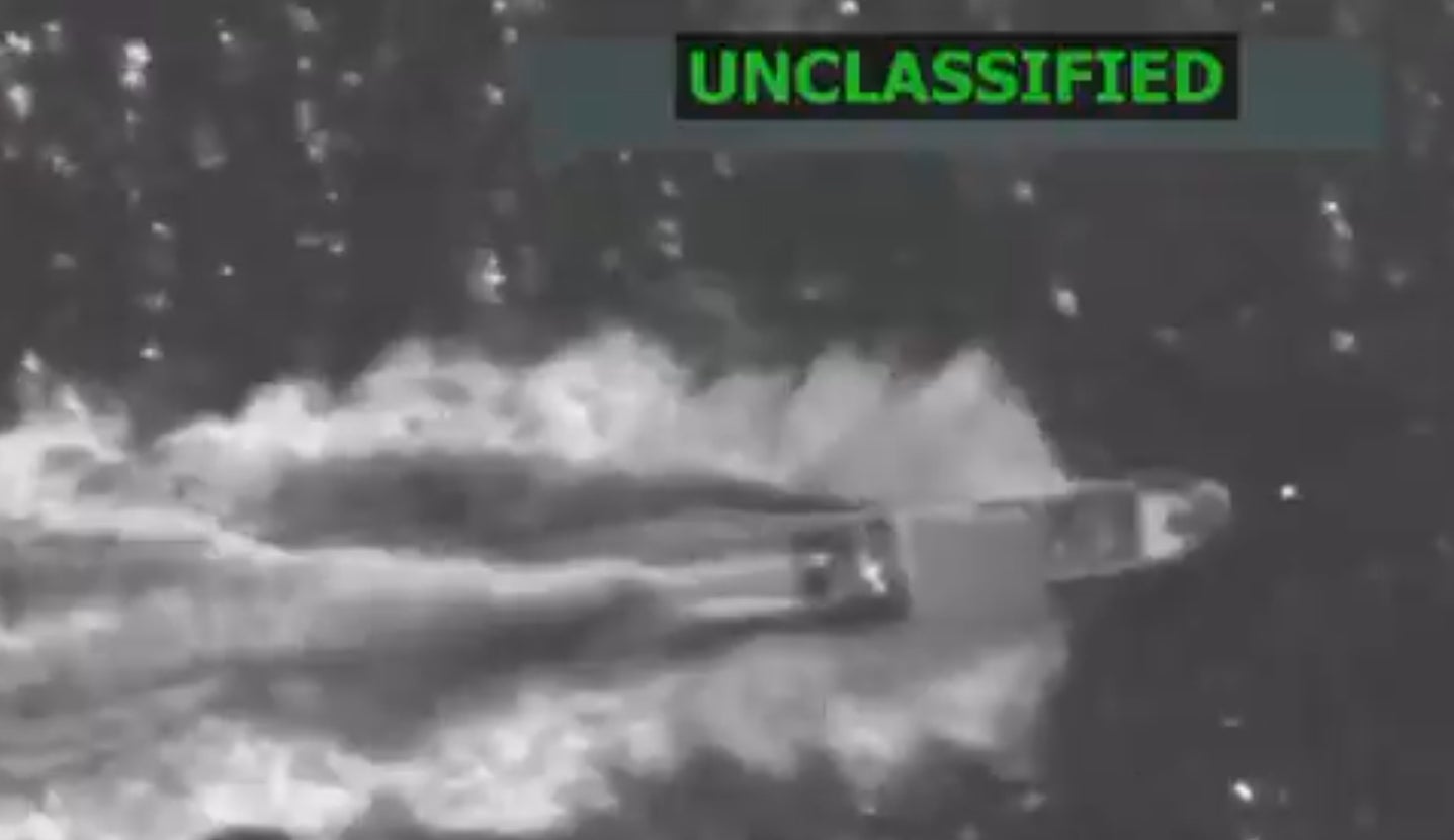 Ataque a lancha en el Pacífico