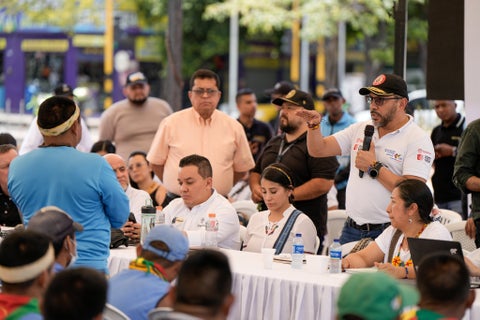 Reunión de comunidad barí con representantes del Gobierno Nacional en Cúcuta