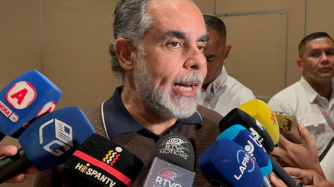 Ministro del Interior, Armando Benedetti, en la Segunda Cumbre Internacional contra la Trata de Personas en Cartagena.