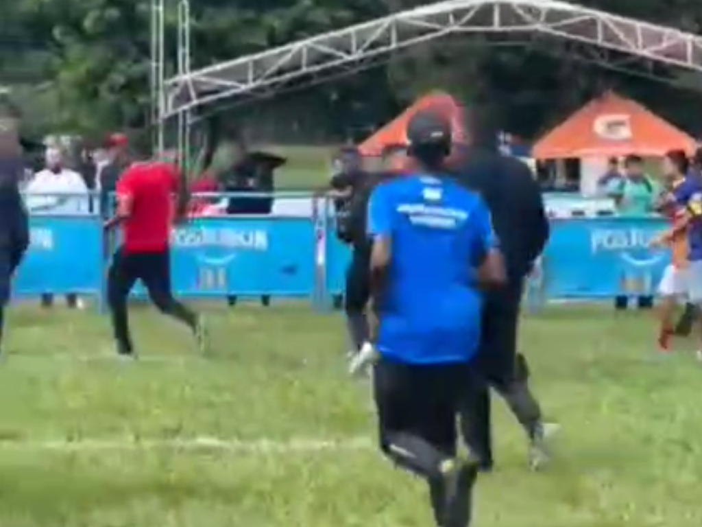 Durante un partido del Torneo de las Américas se registró una agresión en contra de la Terna Arbitral.