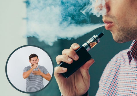 El uso de vapeadores tiene consecuencias para la salud