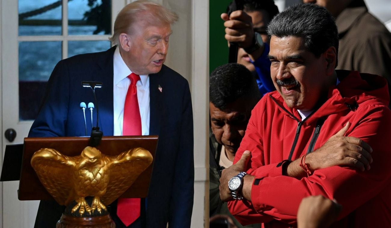 Donald Trump y Nicolás Maduro