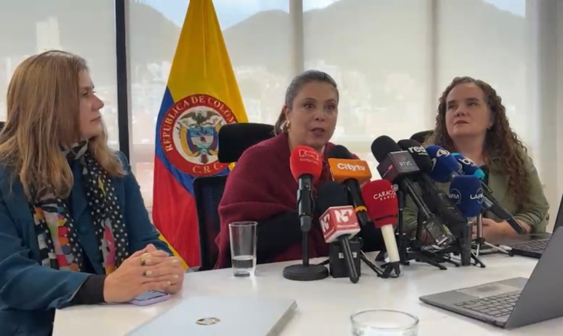 Comisionadas de la CRC.