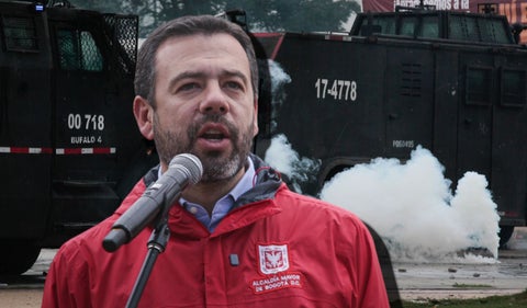 Galán disturbios 17 de octubre del 2025