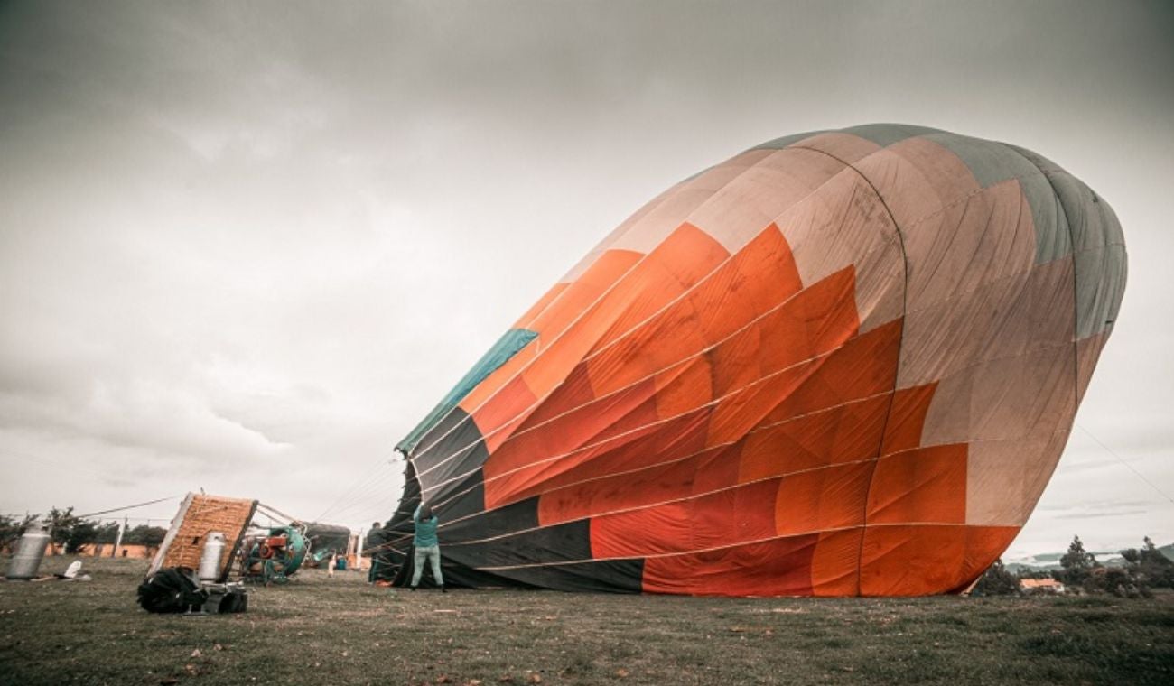 Globo aerostático en Cundinamarca