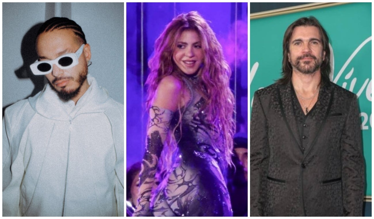 Jbalvin Shakira y Juanes