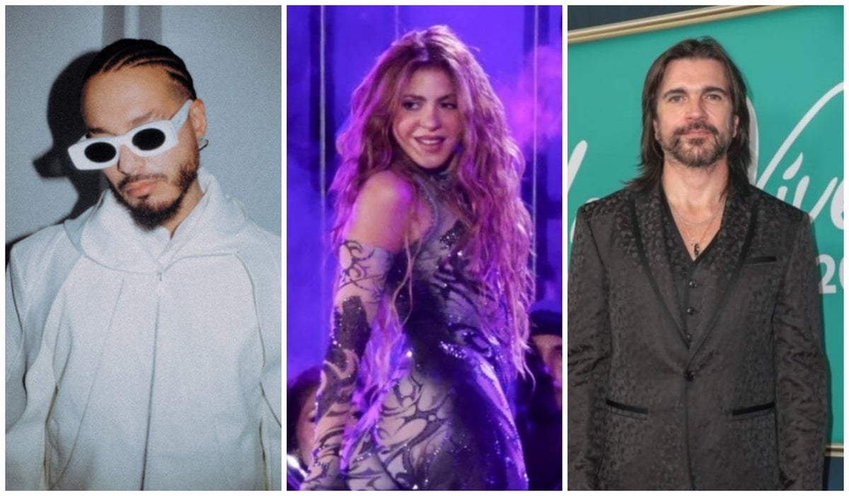 Jbalvin Shakira y Juanes