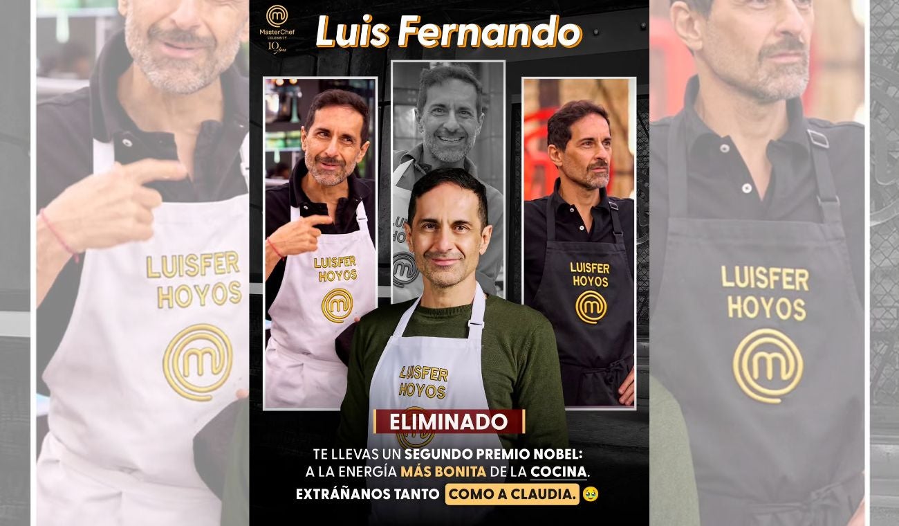 LuisFer Hoyos no logró convencer al jurado y se convirtió en el nuevo eliminado de MasterChef