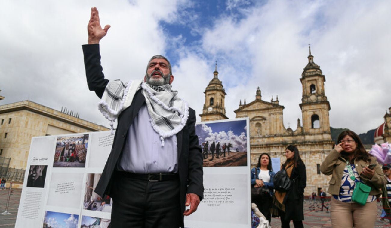 Marchas en Bogotá: próximas movilizaciones y motivo de las protestas a favor de Palestina.