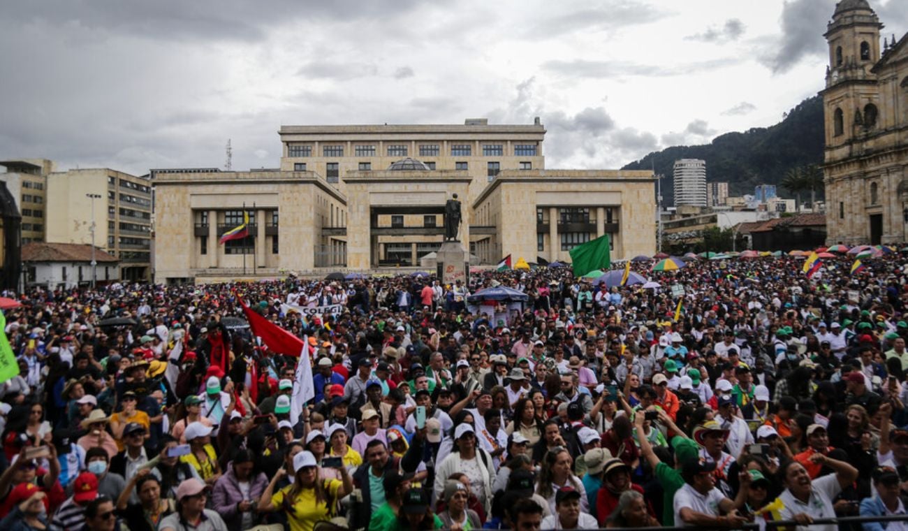 MARCHAS en BOGOTÁ este 14 de octubre por FECODE y CUT; puntos y horarios