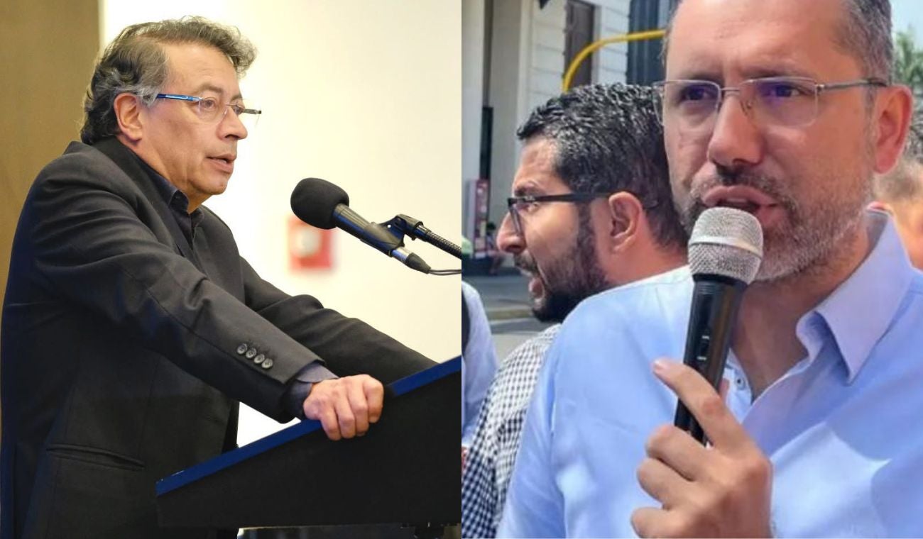 Gustavo Petro, exalcalde Beltrán