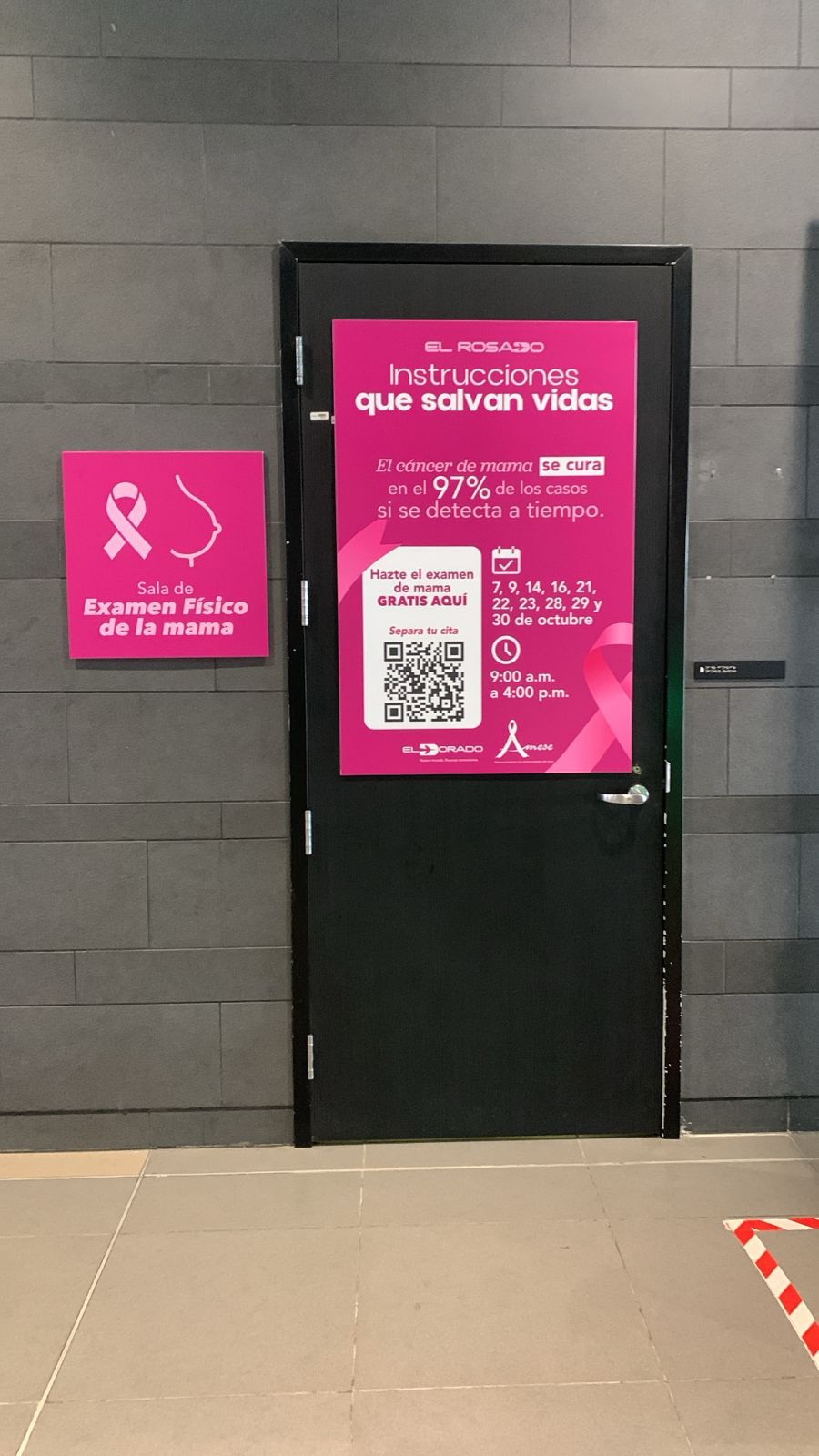 Cáncer de mama, El Dorado, El Rosado, OPAIN