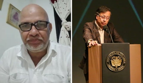 “Le pido al presidente, no era necesario el show”: padre del soldado Carlos José Mejía