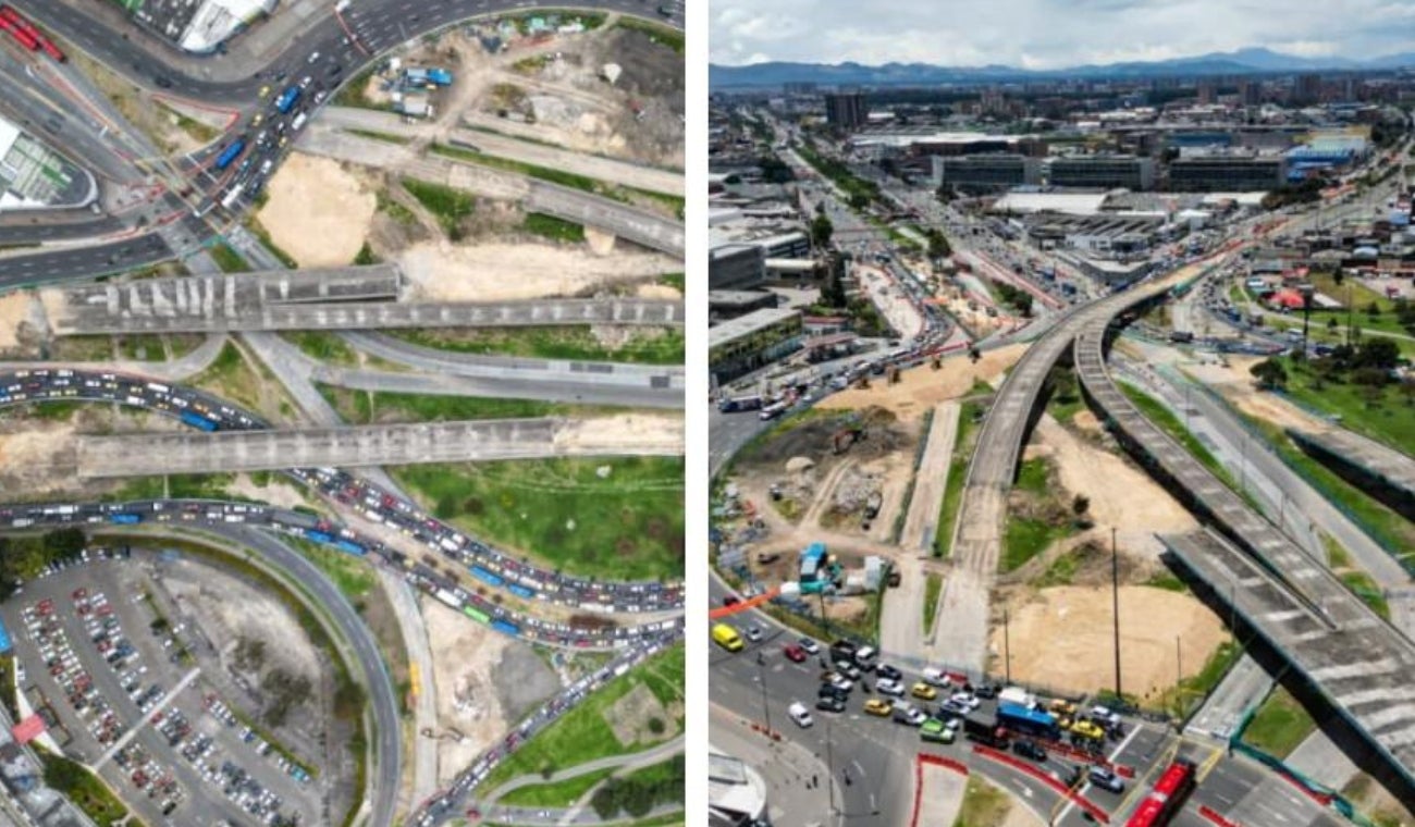 Implosión puentes de Las Américas
