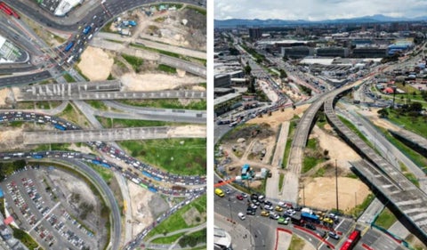 Implosión puentes de Las Américas