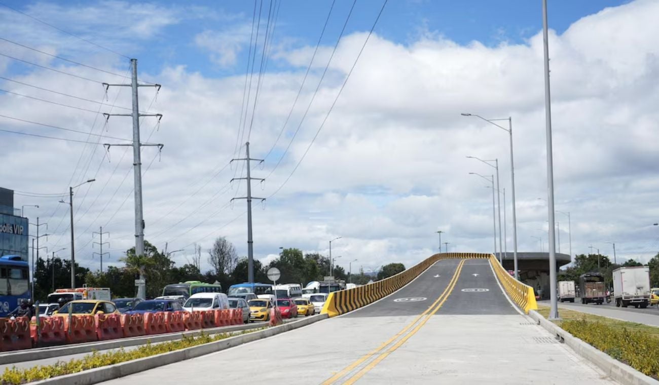 PUENTE CURVO en la 68 con 26 SERÁ entregado en un mes: mejorará la movilidad