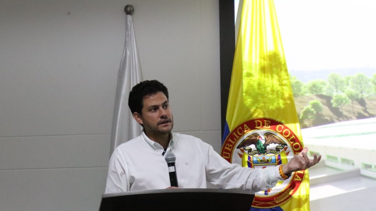 Secretario de seguridad de Medellín, Manuel Villa